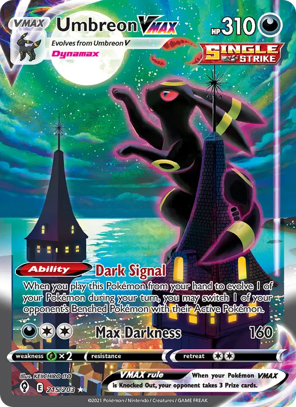 Umbreon VMAX card artwork
